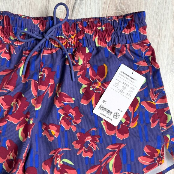 Athleta Women's Floral Print Crossroads Short Size Medium NWT - Picture 5 of 9
